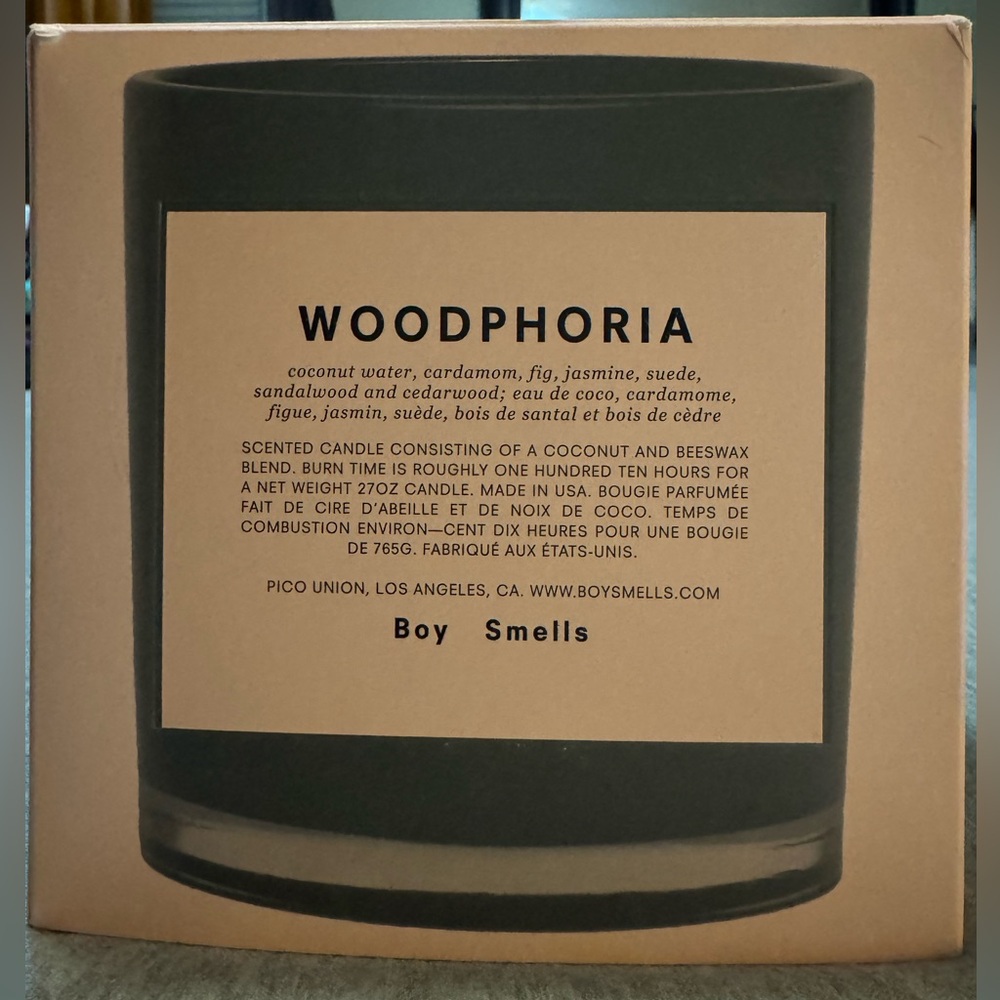 Boy Smells Woodphoria Magnum 27oz Candle 100+ Hour Burn Time - Picture 6 of 8